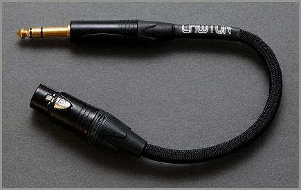 Câble à prise jack 6,3 mono 10 m noir Neutrik - psso